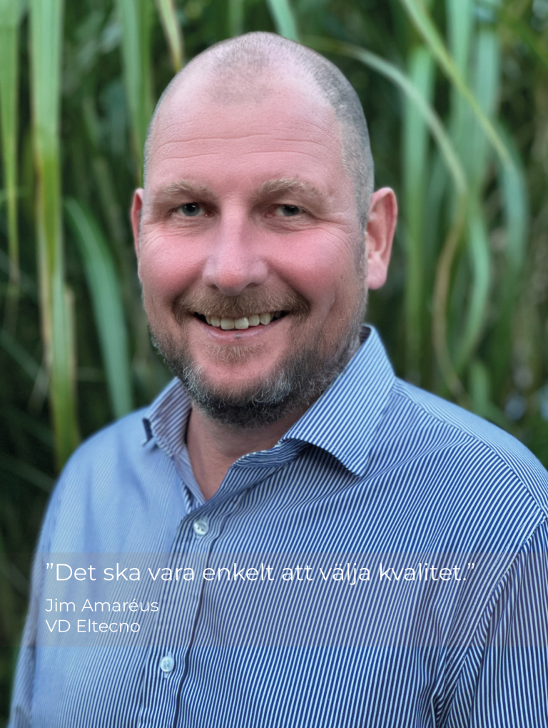 Jim Amaréus VD Eltecno